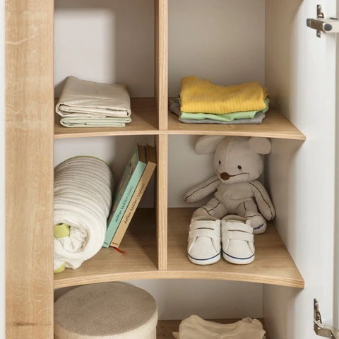 Cilek Natura Baby 3 Doors Wardrobe