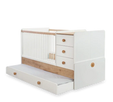 Cilek Natura Baby Sl Convertible Baby Bed (With Parent Bed) (80X180 Cm) (NEW)