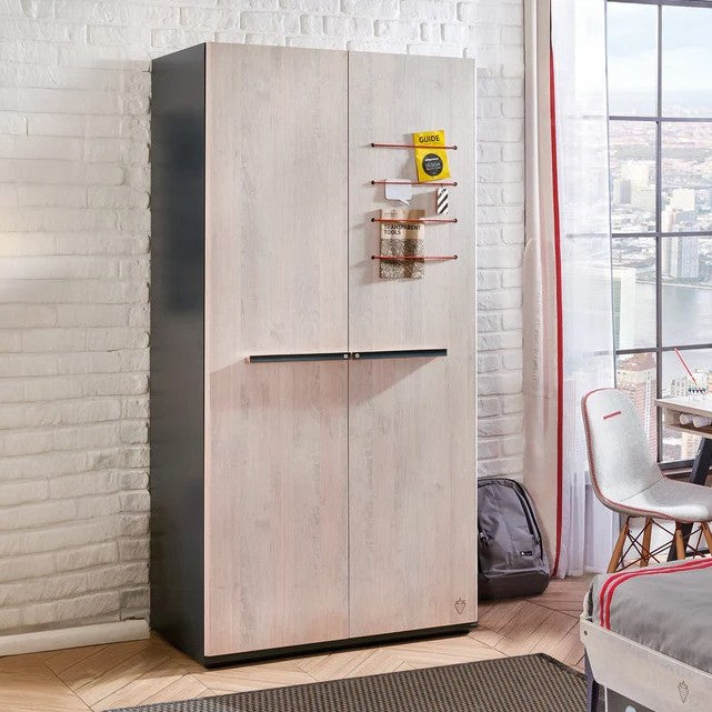 Cilek Trio 2 Doors Wardrobe