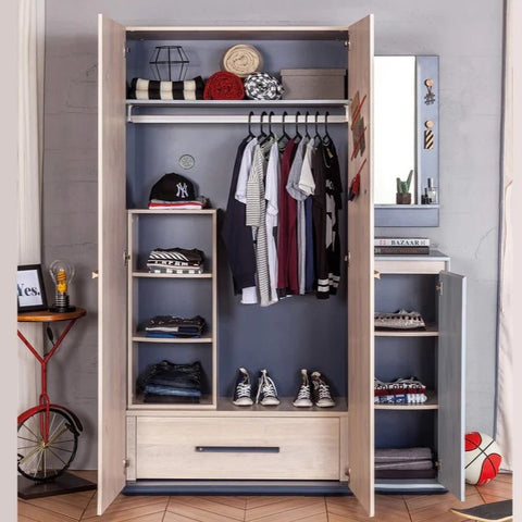 Cilek Trio 2 Doors Wardrobe