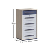 Cilek Trio Tall Dresser (Display Unit)