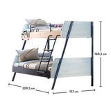 Cilek Trio Large Bunk Bed (90x200-120x200cm)