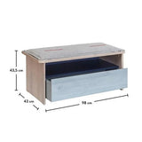 Cilek Trio Ottoman With Drawer (Display Unit)