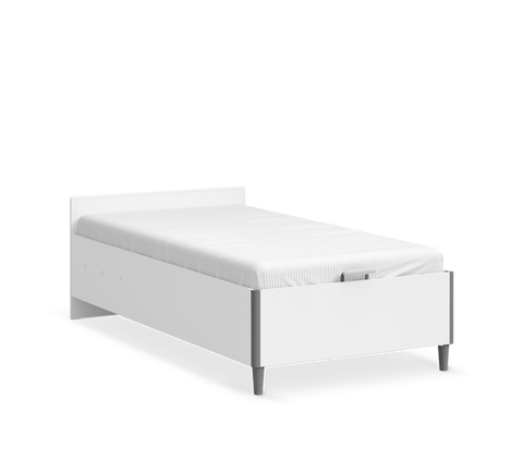 Cilek White Storage Bed (100X200 Cm or 120x200 Cm) - Headboard Optional