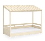 Cilek Montes Natural Bed with Wooden Roof (90x200 Cm)