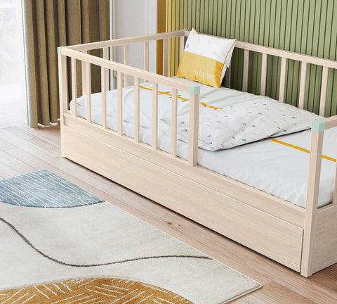 Cilek Montes Natural New Pullout Bedstead (90x190 cm)