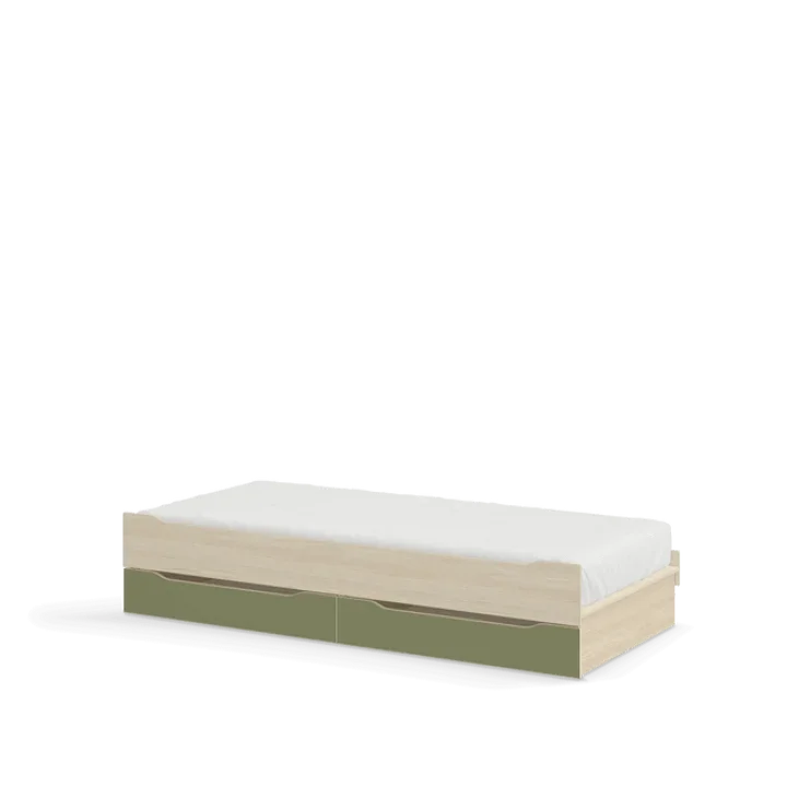 Cilek Studio Drawer Pull-Out Bed Natural