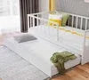 Cilek Montes White Alpha Roofless Bed (100x200 cm)