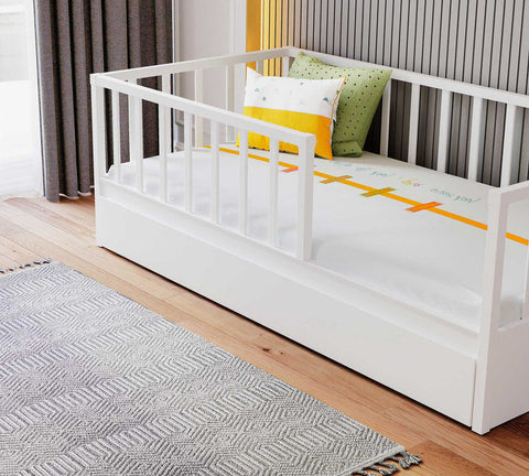 Cilek Montes White New Pullout Bedstead (90x190 cm)