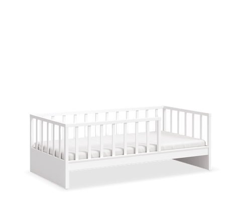 Cilek Montes White Alfa Roofless Bed (100x200 cm)