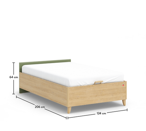 Cilek Loof Storage Bed (100X200 Cm or 120x200 Cm) - Headboard Optional