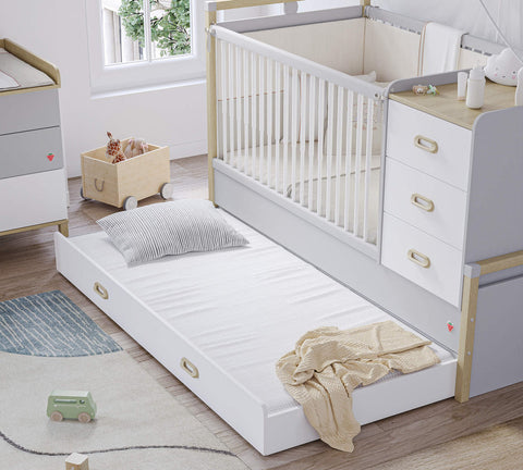Cilek Mino Baby Convertible Baby Bed (80x180 cm)