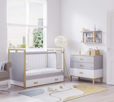 Cilek Mino Baby Dresser (Changing Table Optional)