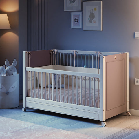 Cilek Baby Elegance Bed with Wheels (60x120 cm)