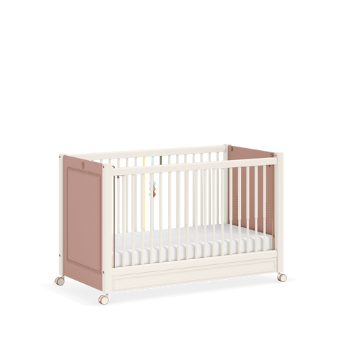 Cilek Baby Elegance Bed with Wheels (60x120 cm)