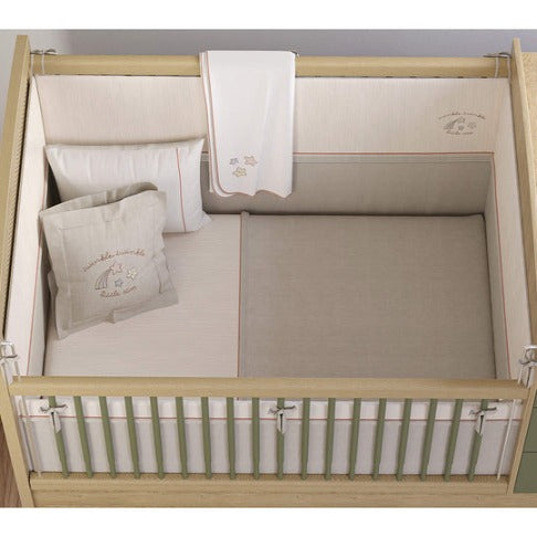 Cilek Miloo Baby Bedding Set (80x130 Cm or 75X140 Cm)