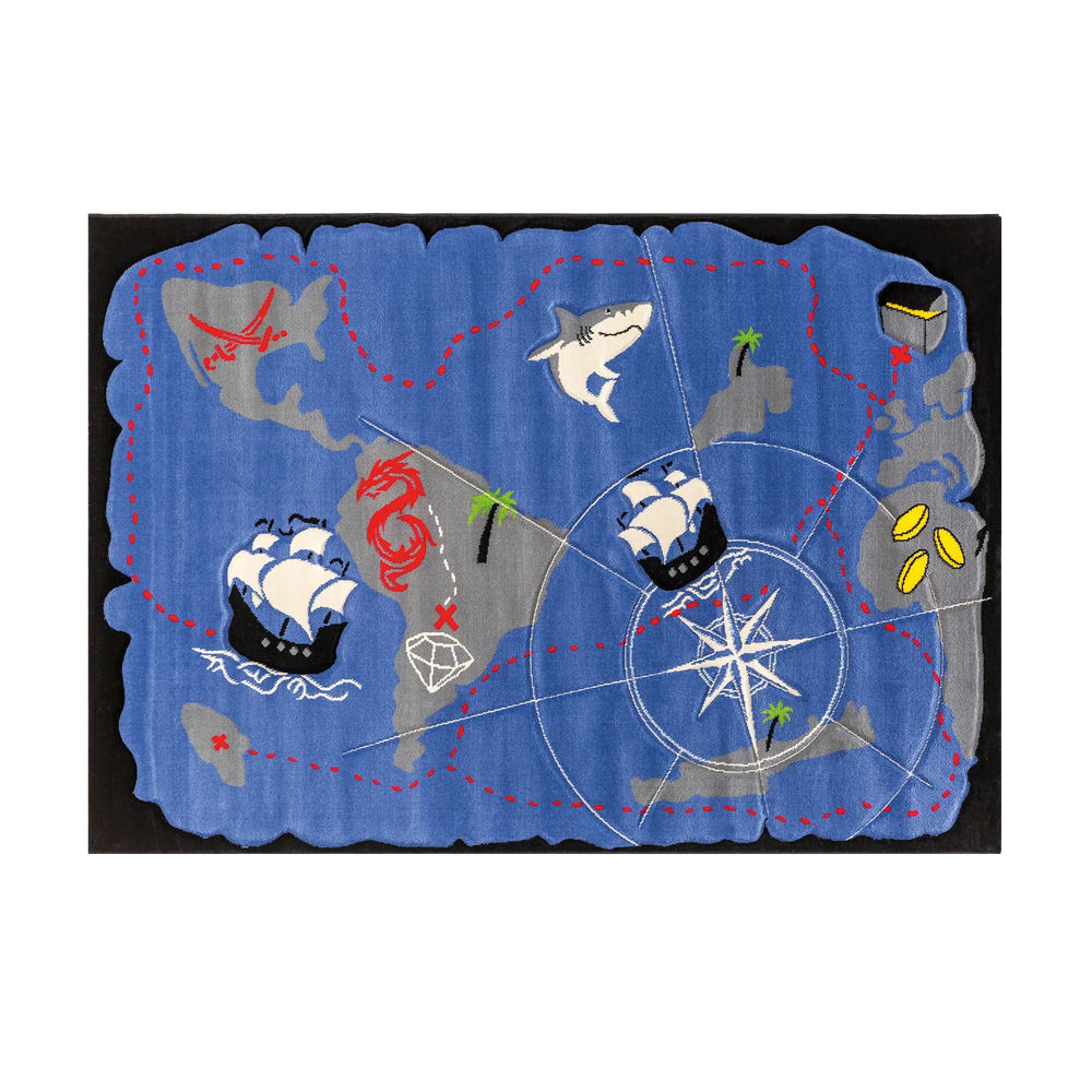 Cilek Pirate Carpet (133X193cm)(Display)