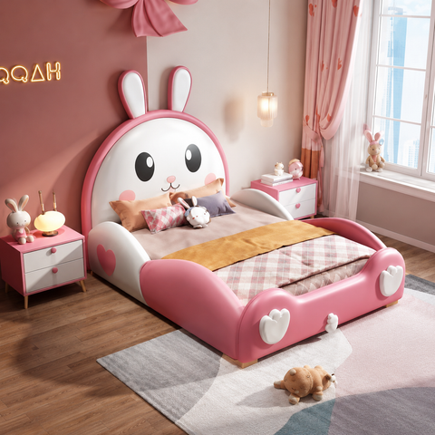 HB Rooms Paw Print Bed