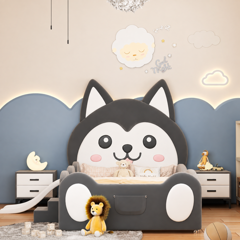 HB Rooms Puppy Face Bed
