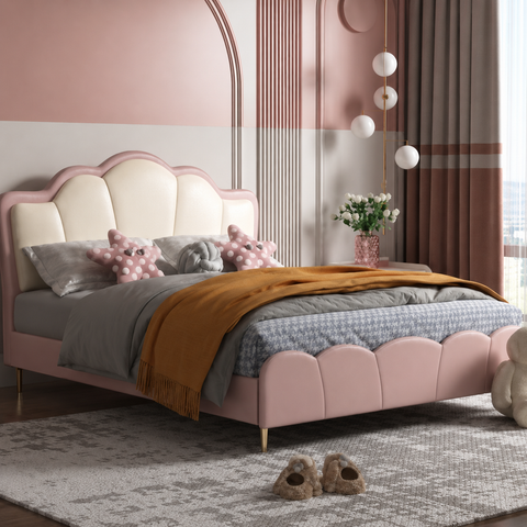 HB Rooms Blossom Scallop Bed