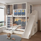 Nukhome Blue Train Bunk Bed (707-15 Bunk)