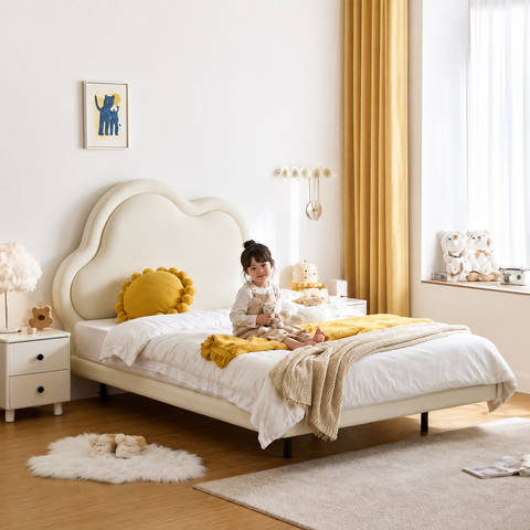 HB Rooms Cream Puff Bed