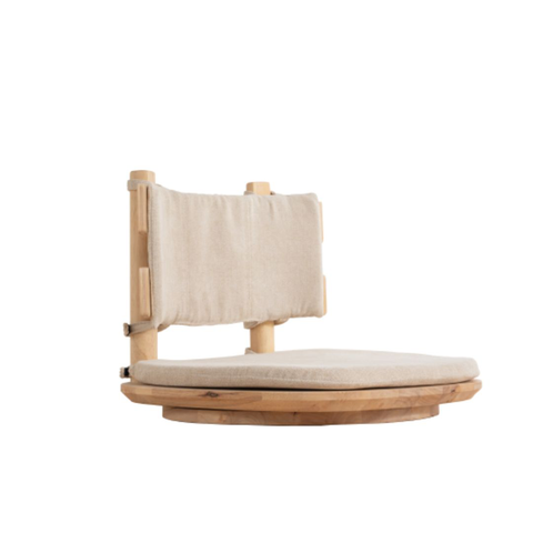 JUNO Tatami: Swivel Chair with Fabric Cushion