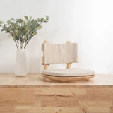 JUNO Tatami: Swivel Chair with Fabric Cushion
