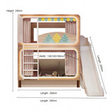 Nukhome Brown Mountain Bunk Bed (505-1)