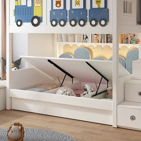 Nukhome Zoo Train Underbed and Storage Options