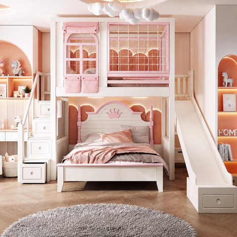 Nukhome Little Princess Loft Bed (G001)