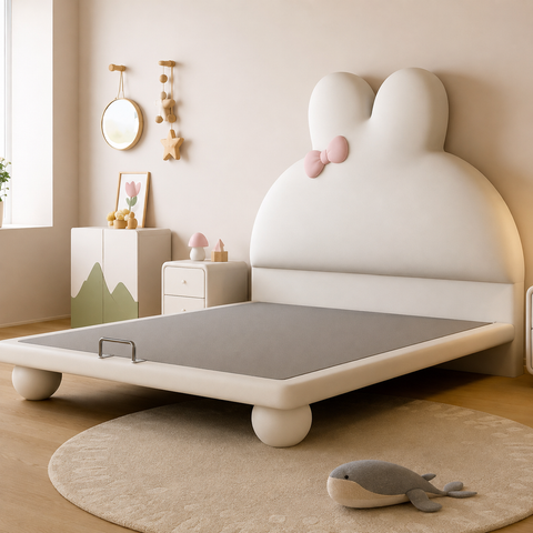 HB Rooms Twin Ear Bow Bed