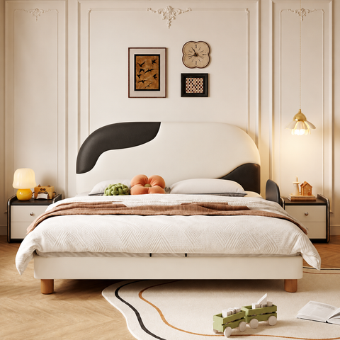 HB Rooms Panda Patch Bed