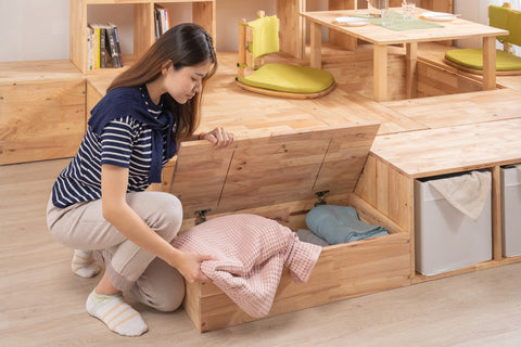 JUNO Tatami: Low Rectangle Side Box