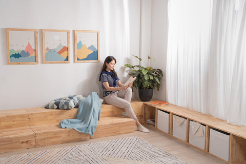 JUNO Tatami: Low Rectangle Side Box
