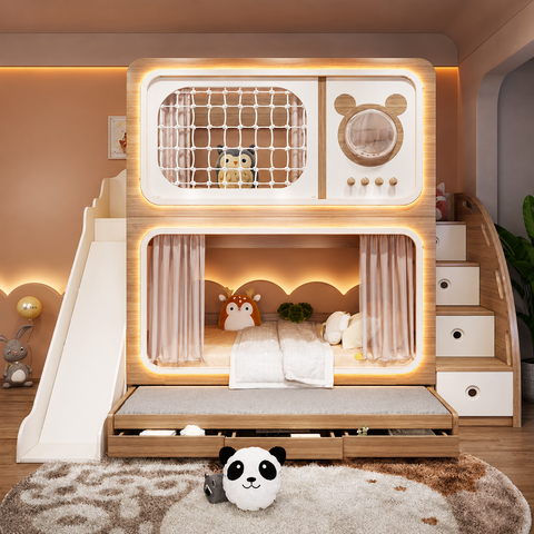 Nukhome Cozy Bear Bunk Bed (505-4)