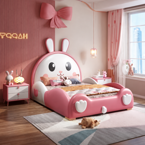 HB Rooms Paw Print Bed
