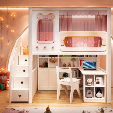 Nukhome Belle Loft Bed (707-11 Loft)