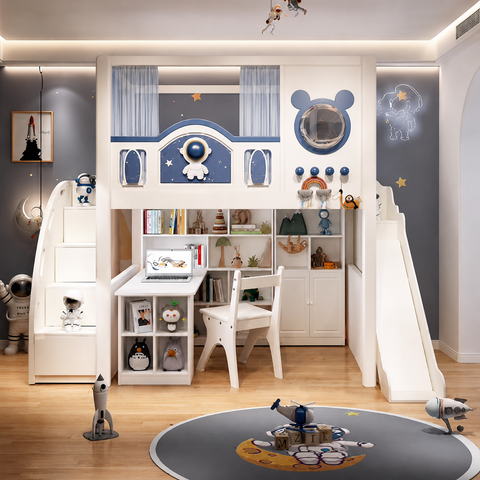 Nukhome Astronaut Loft Bed (710-8 Loft)