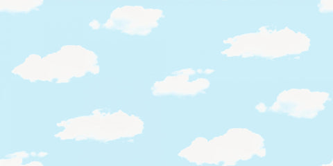 Blue Sky with Clouds Wallpaper (The One 6831-1J)