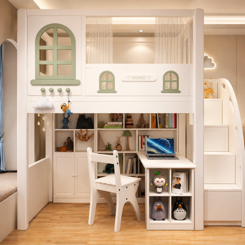 Nukhome Green House Loft Bed (710-5 Loft)