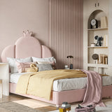 HB Rooms Ivory Crown Bed