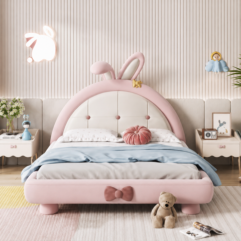 HB Rooms Bow Bunny Bed