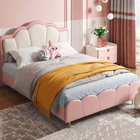 HB Rooms Blossom Scallop Bed