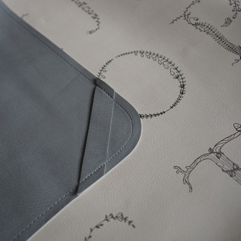 lullypop Reversible Vegan Leather Mat - Alphabet
