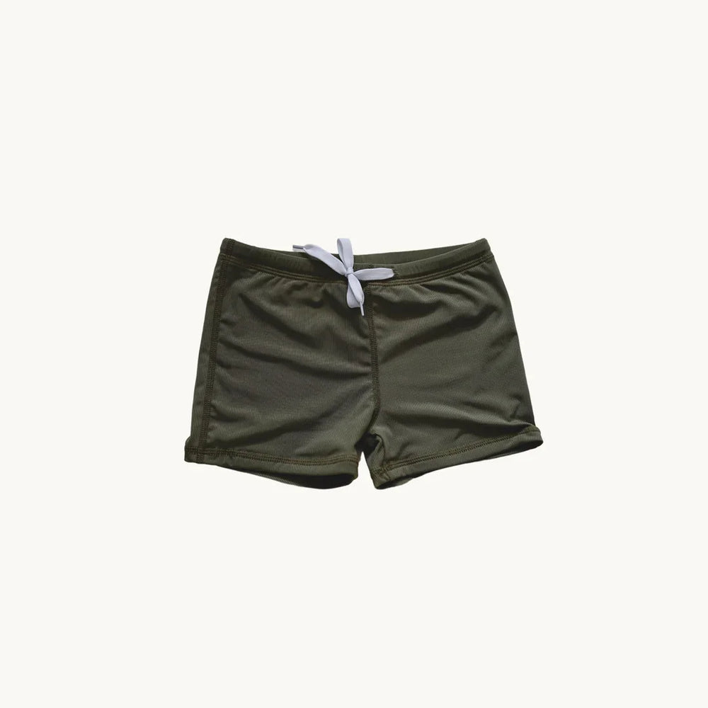lullypop Boy Swim Short in Moss