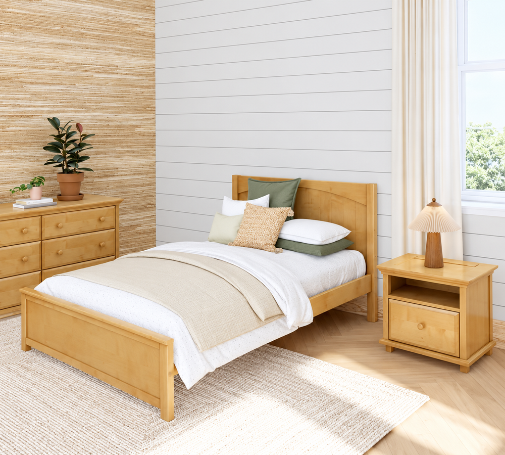 Maxtrix Kids Cottage Bed (w Pullout options)