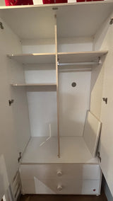 Cilek Montes White 2 Doors Kids Wardrobe (Display Unit)