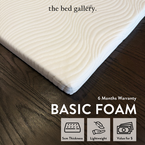 The Bed Gallery CozyFoam 5cm Luxe Mattress