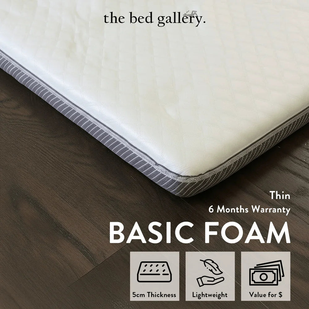 The Bed Gallery CozyFoam 5cm Mattress